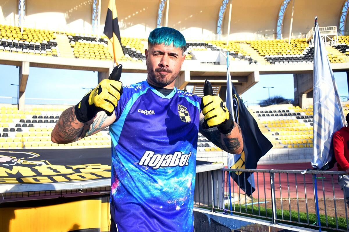 Diego Sánchez, arquero y capitán de Coquimbo Unido. Agencia Aton