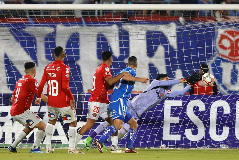 El golero de Ñublense habló con En Cancha tras el empate ante la U. Foto: Aton.