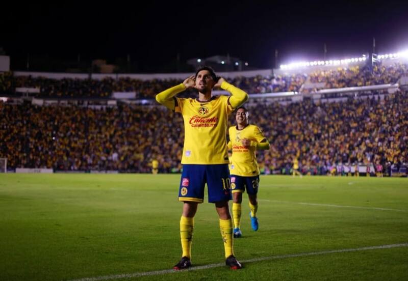 es uno de los chilenos del América. Foto: @diego_valdes_10.