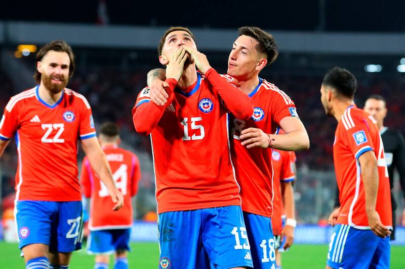 en la Selección Chilena. Foto: Agencia Aton.