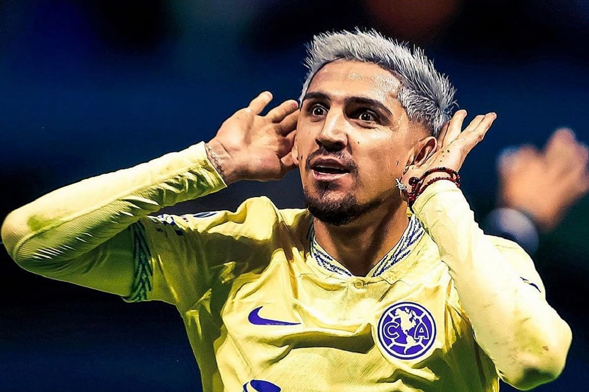 El mediocampista chileno suma cuatro asistencias y dos goles en los últimos cinco partidos del América.
