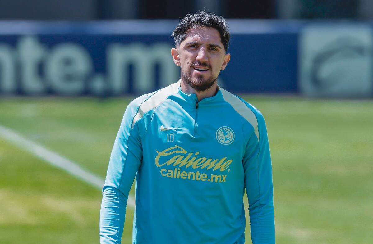 , futbolista chileno del América. @ClubAmerica.