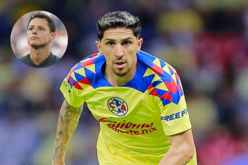 fue protagonista del clásico en México tras una falta que recibió de Chicharito Hernández.