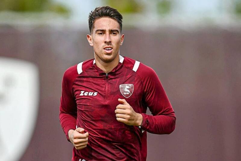 Diego Valencia tiene nueva competencia en el Salernitana. Foto: Salernitana.