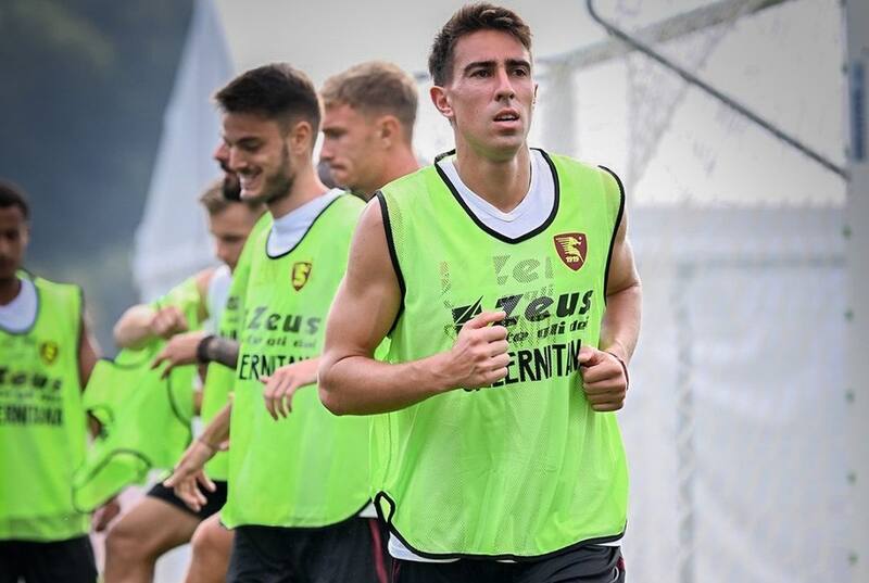 Diego Valencia hizo una buena pretemporada en el Salernitana.