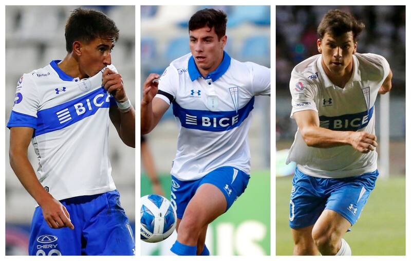 son las últimas cartas ofensivas surgidas de la UC. Fotos: Agencia Aton.