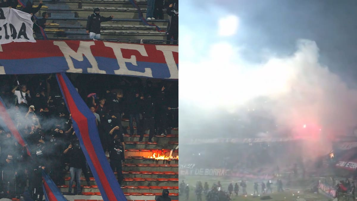 VIDEO | Escándalo en Libertadores: hinchas se enfrentan a la policía y cancelan partido del Flamengo de Pulgar