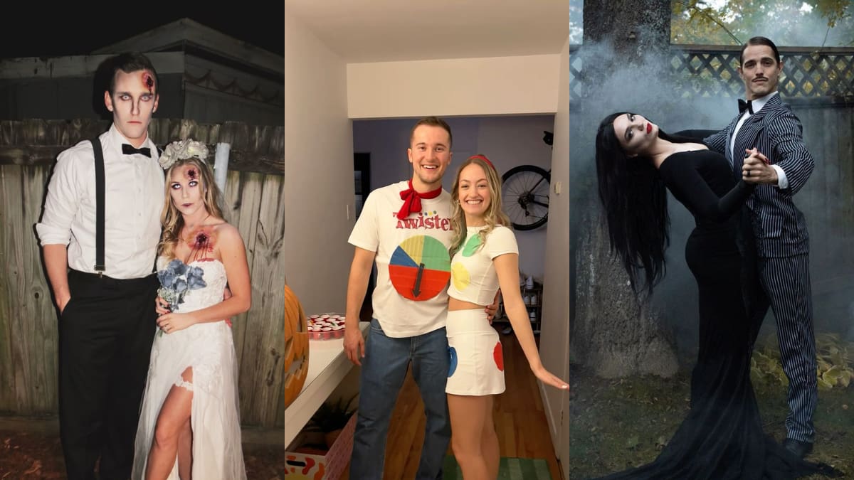 10 ideas de disfraces en pareja para celebrar Halloween 2025