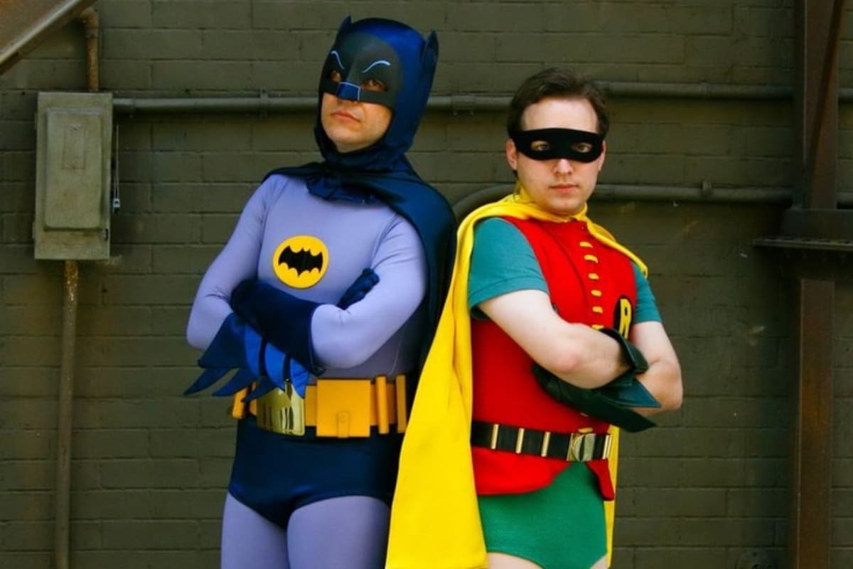 Los superhéroes son una opción clásica para Halloween. Créditos: Pinterest.