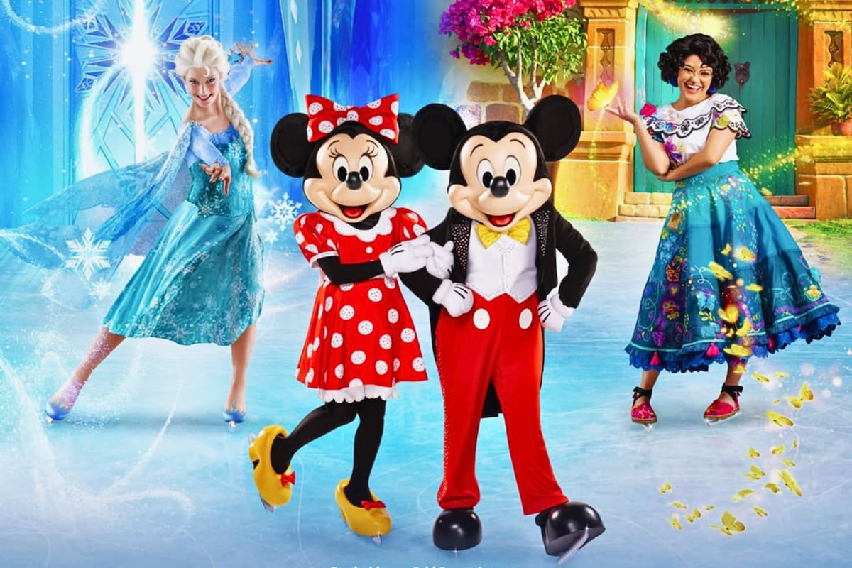 El mágico panorama vuelve a Santiago durante este agosto. Foto: Disney On Ice en Instagram.