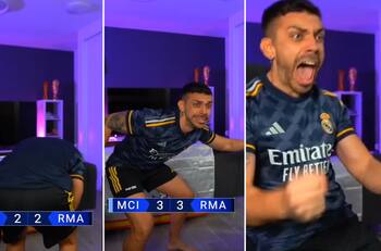 VIDEO | DjMariio se vuelve loco con el triunfo del Real Madrid y así reaccionó durante su transmisión