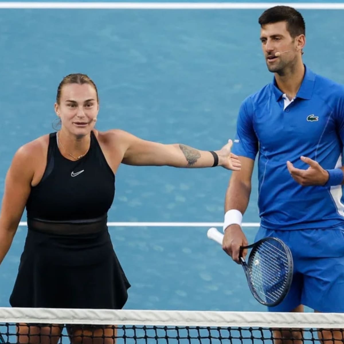 ¿La mejor pareja del circuito? Djokovic y Sabalenka jugarán el dobles mixto del US Open
