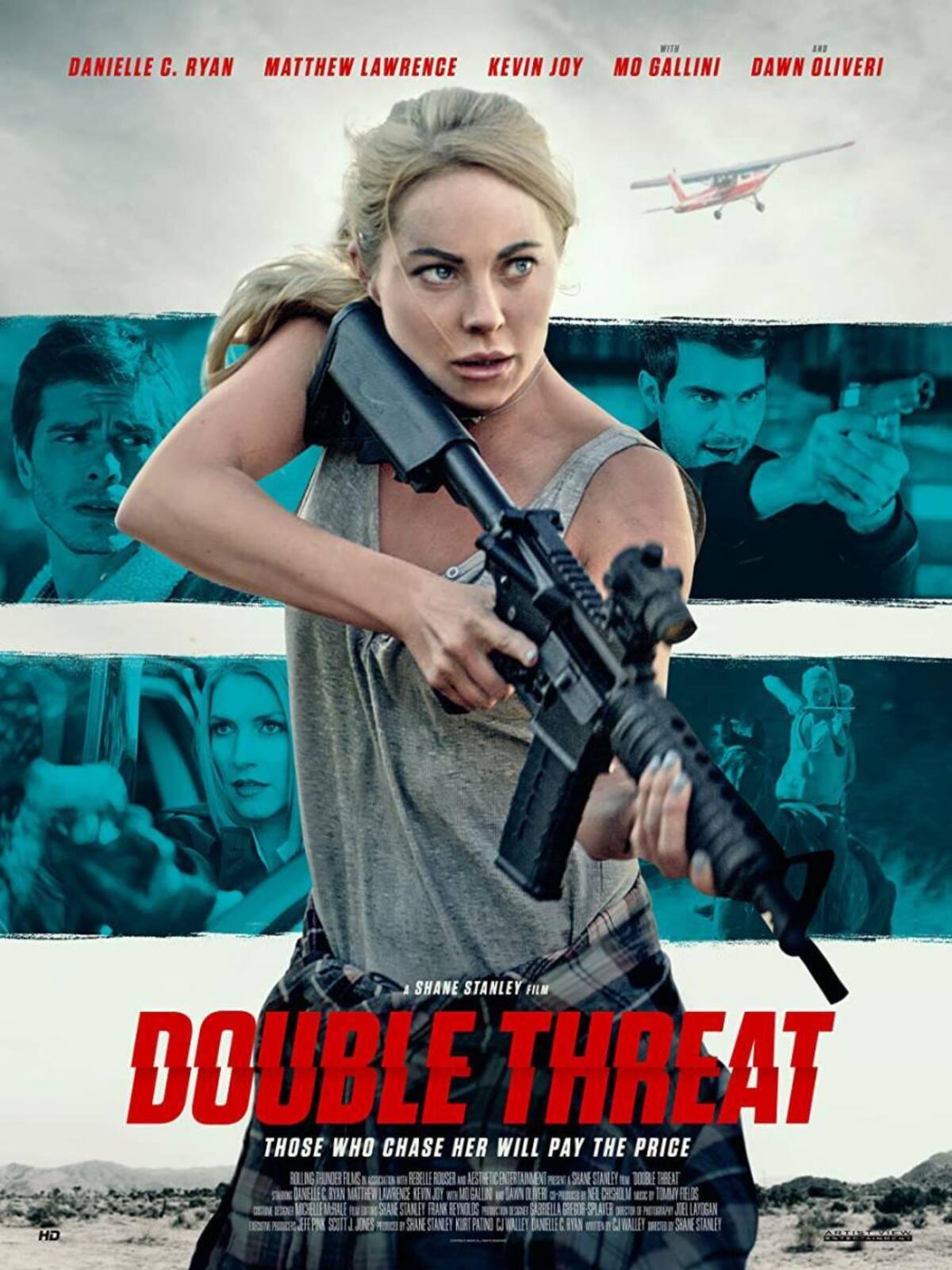 "Doble Amenaza" están en el puesto número 1 de las más vistas en Netflix Chile.
