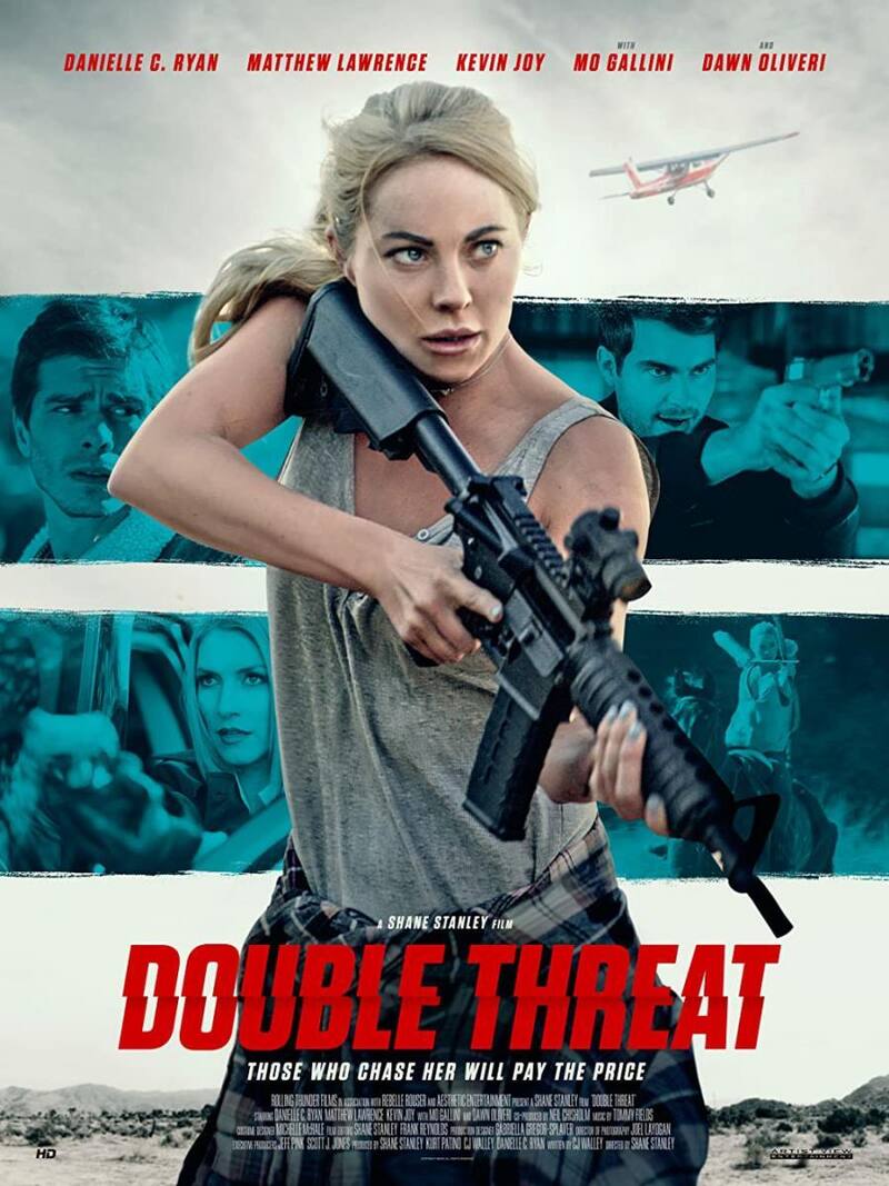 "Doble Amenaza" están en el puesto número 1 de las más vistas en Netflix Chile.