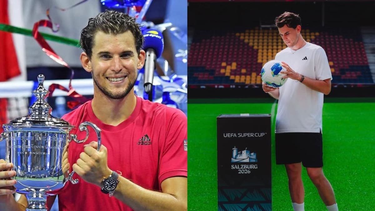 Tras su retiro tempranero del tenis: Dominic Thiem se convirtió en futbolista profesional