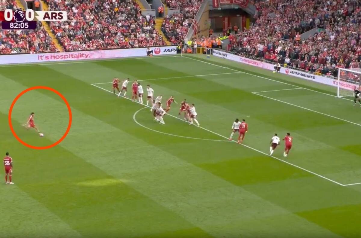 VIDEO | El impresionante golazo que le dio la victoria al Liverpool sobre Arsenal en Premier League