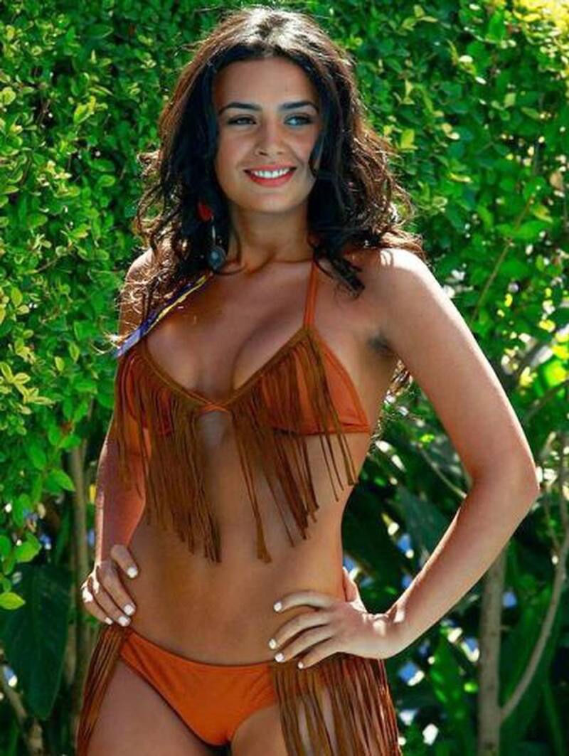 Dominique Gallego look reina de Viña