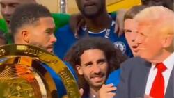 VIDEO | El insólito momento que protagonizó Donald Trump durante la coronación del Chelsea
