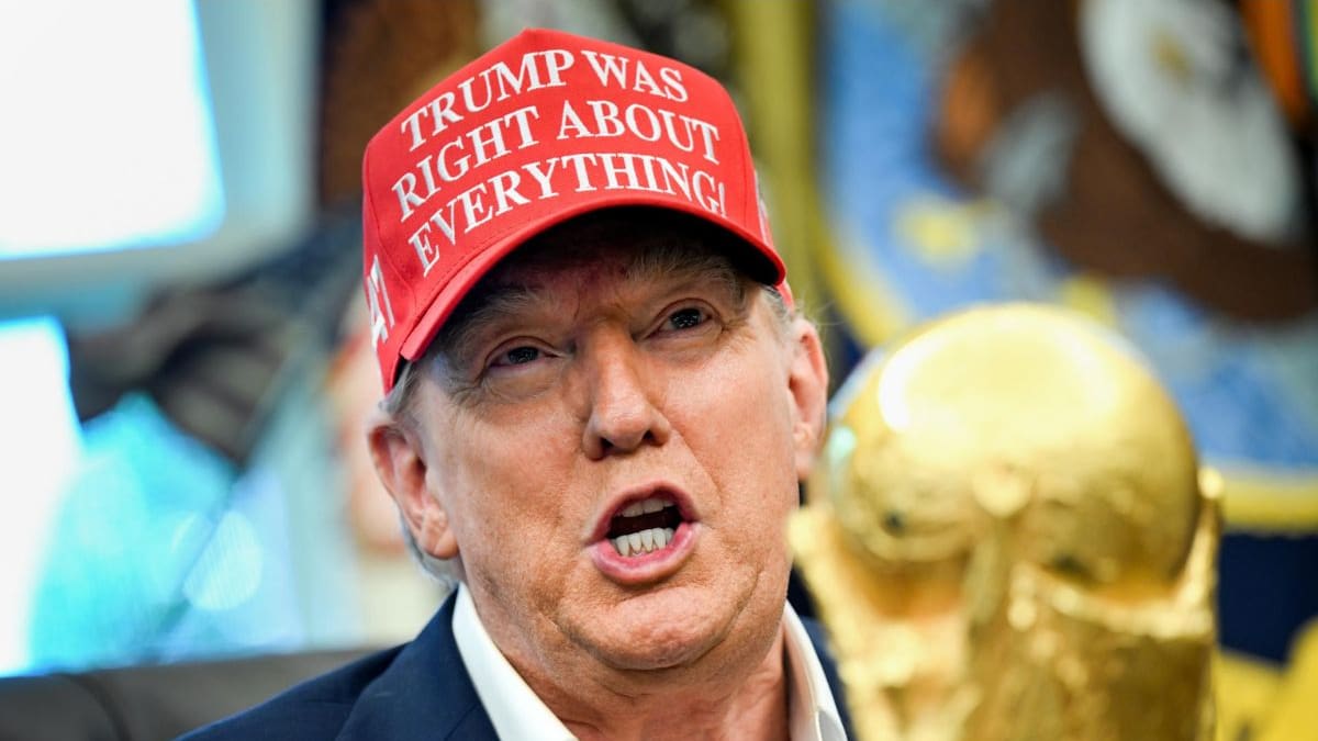 La polémica imagen de Trump en el Mundial de Clubes se repetirá en la final de la Copa del Mundo 2026