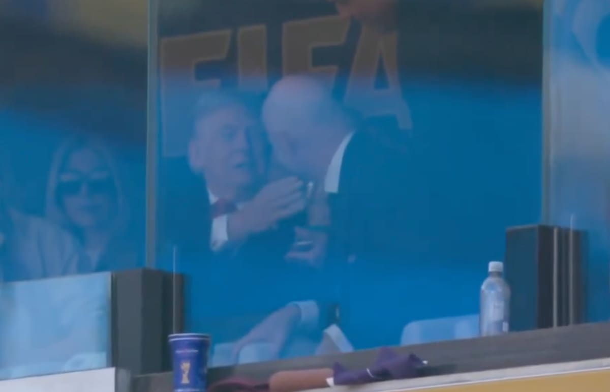 Tocó la Copa del Mundo.