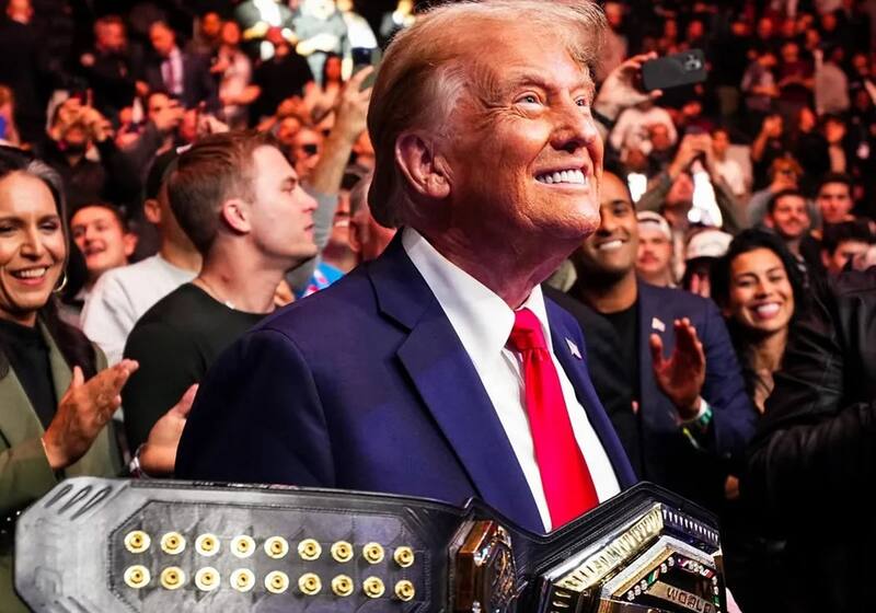 quiere realizar una velada en la Casa Blanca. Foto: UFC.