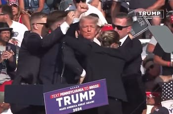 VIDEO | Donald Trump herido tras tiroteo en concentración a su favor en Pensilvania: Hay al menos dos personas fallecidas