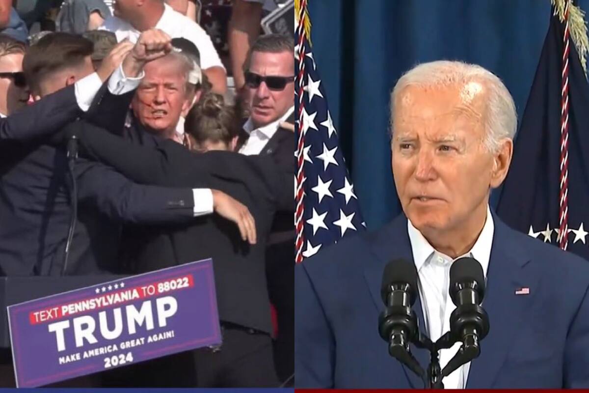 El mandatario se refirió al ataque de su contrincante, Donald Trump.