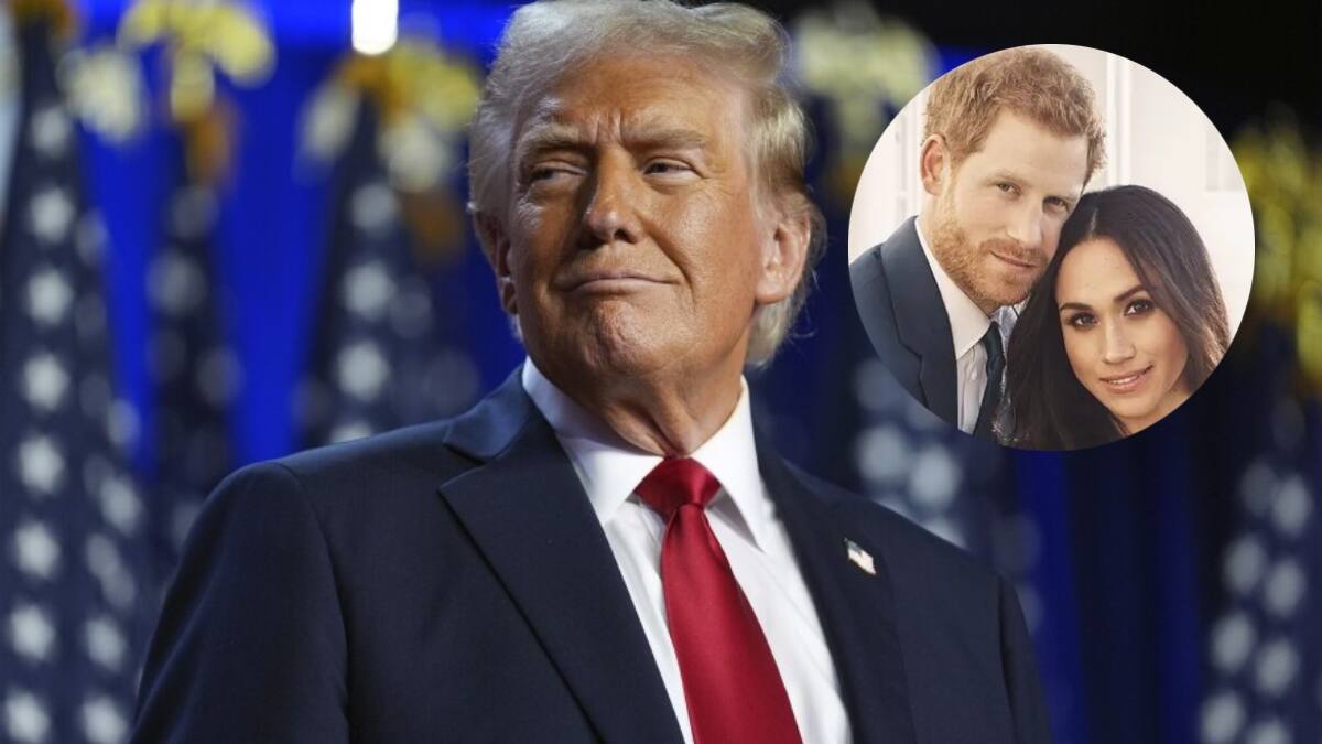 “Ya tiene suficientes problemas con su esposa”: Donald Trump descarta deportar al príncipe Harry y lanza dardos a Meghan Markle