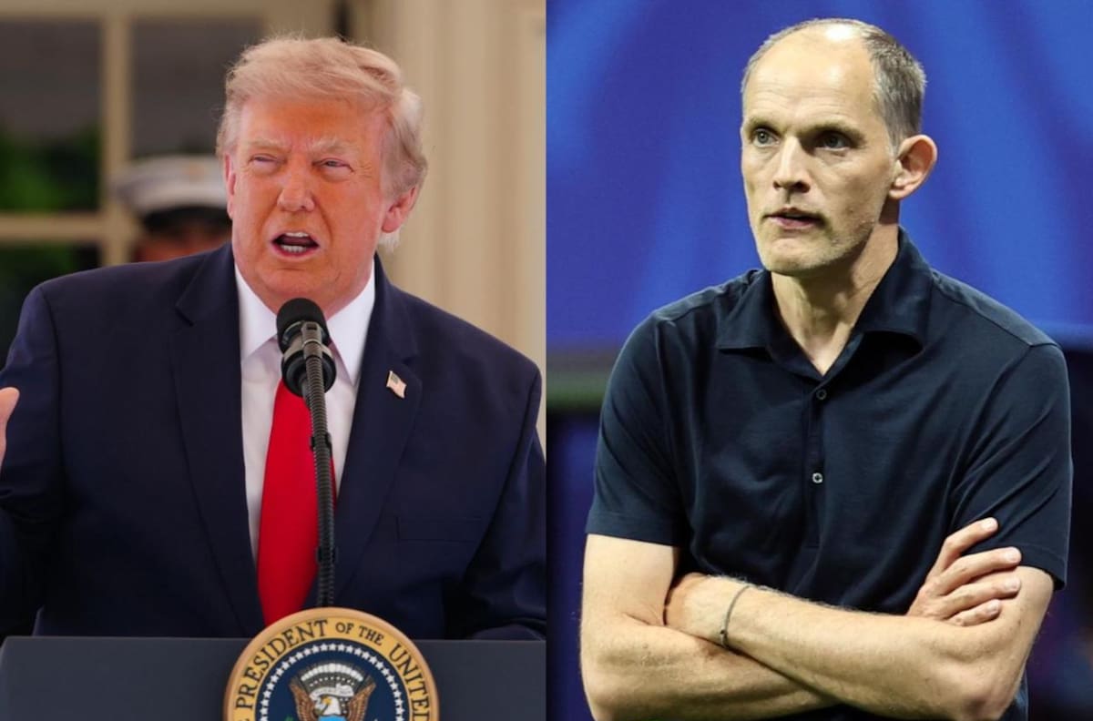 VIDEO | Donald Trump se suma a las críticas contra Tuchel: “Tomaron a su mejor jugador y lo pusieron de defensa”