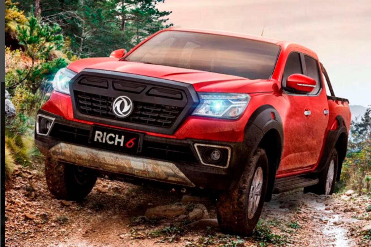 La Dongfeng Rich 6 tiene nuevo nombre y renovado motor