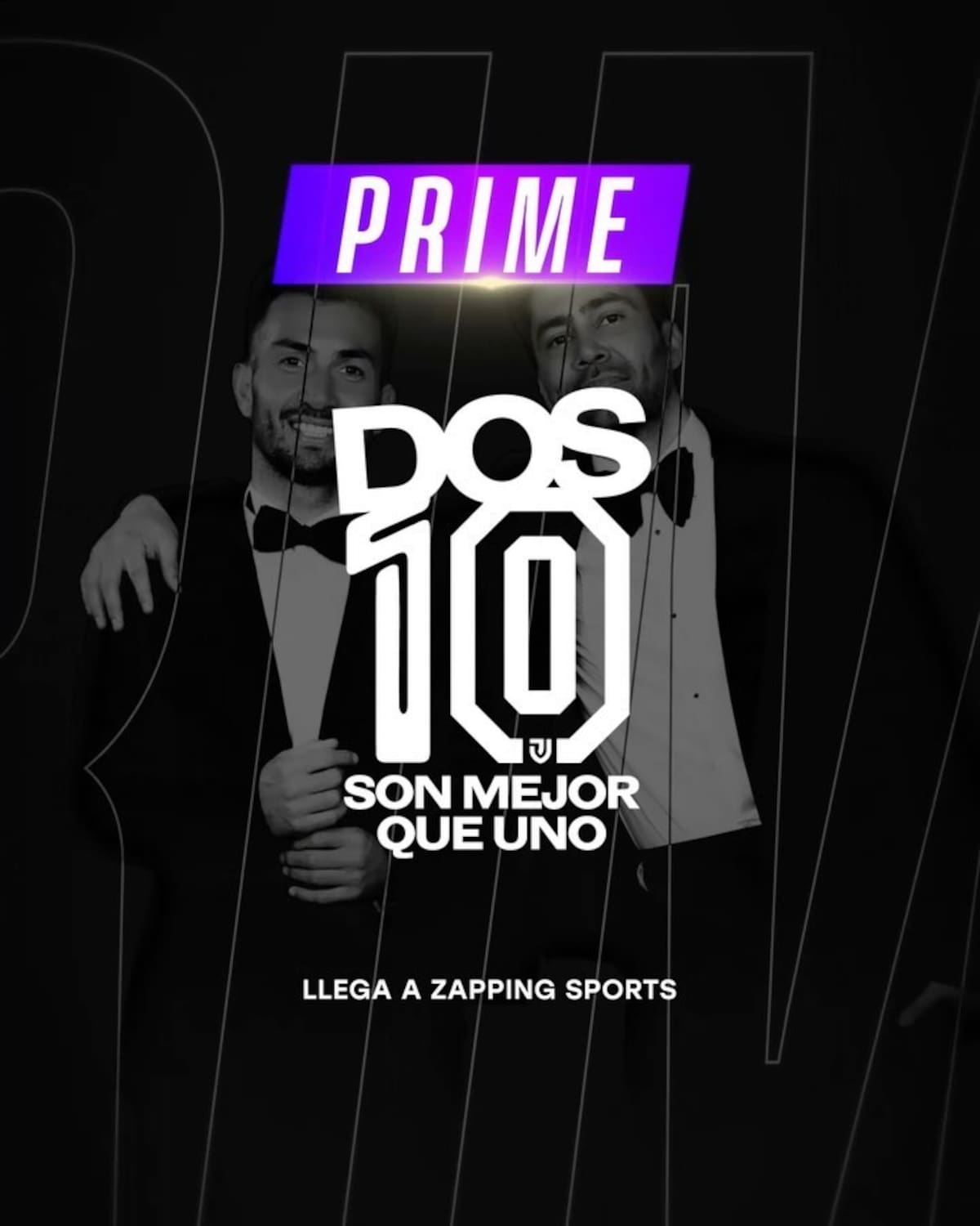 “Dos 10 son mejor que uno”, el programa de Luis Jiménez y Carlos Villanueva.