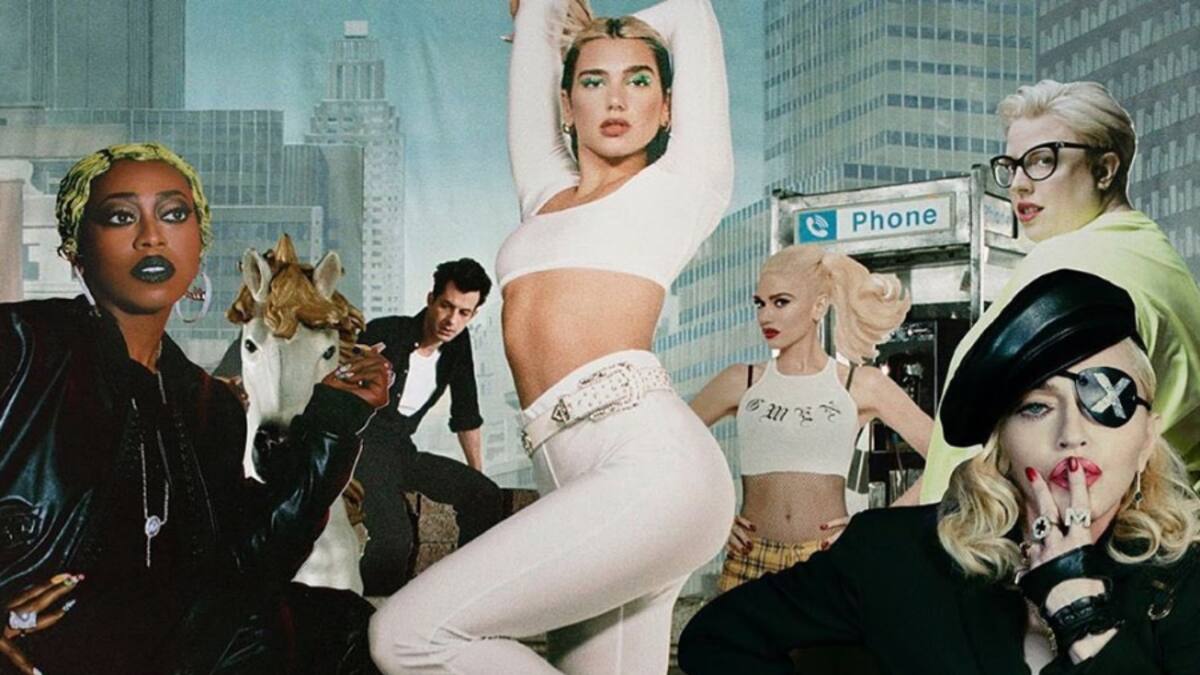 Dua Lipa relanzará "Future Nostalgia" con colaboraciones de Madonna y Gwen Stefani