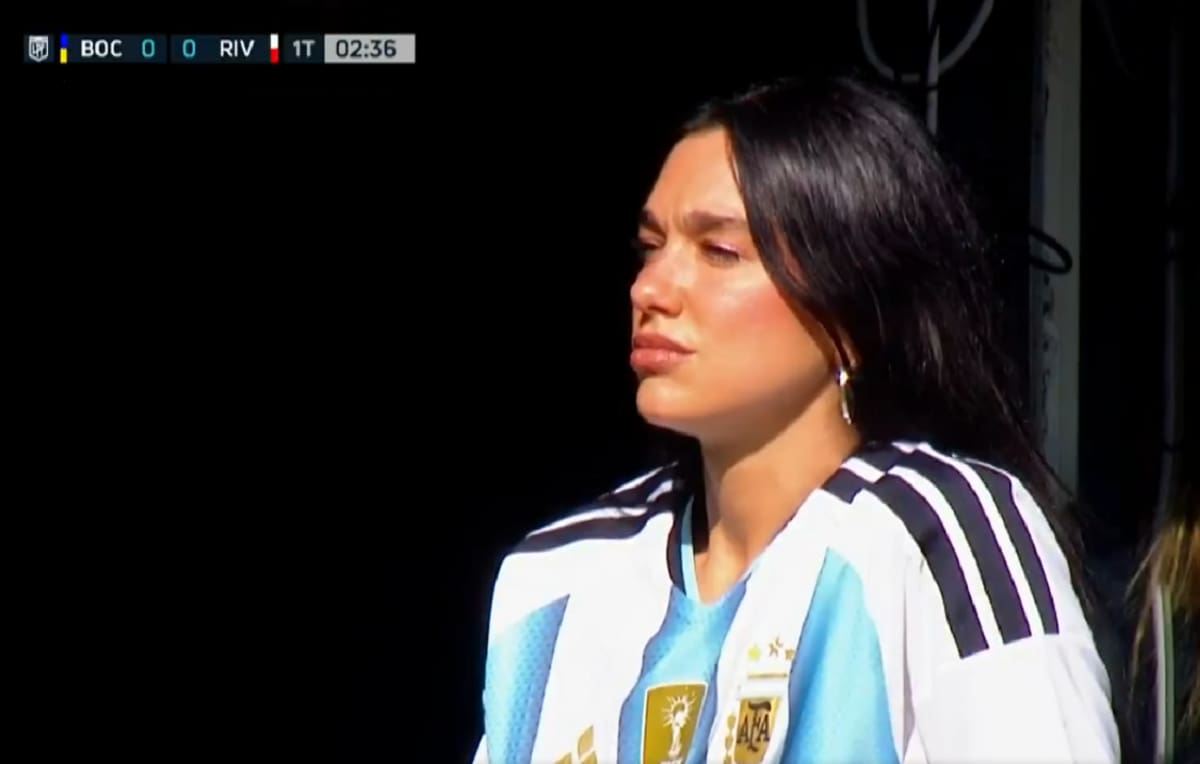 Llegó a La Bombonera a ver Boca vs River. Foto: Captura