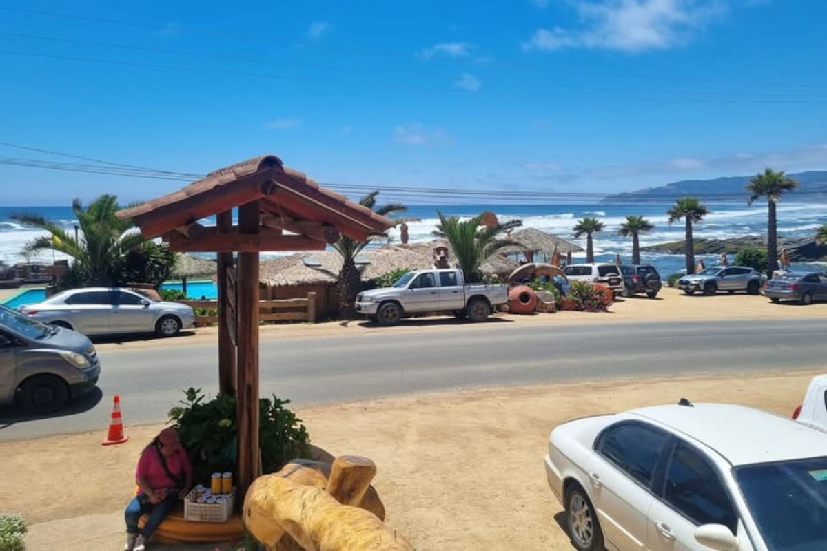 Este sector es bastante pintoresco y contiene una caleta de pescadores.
Créditos: En Línea Maule.