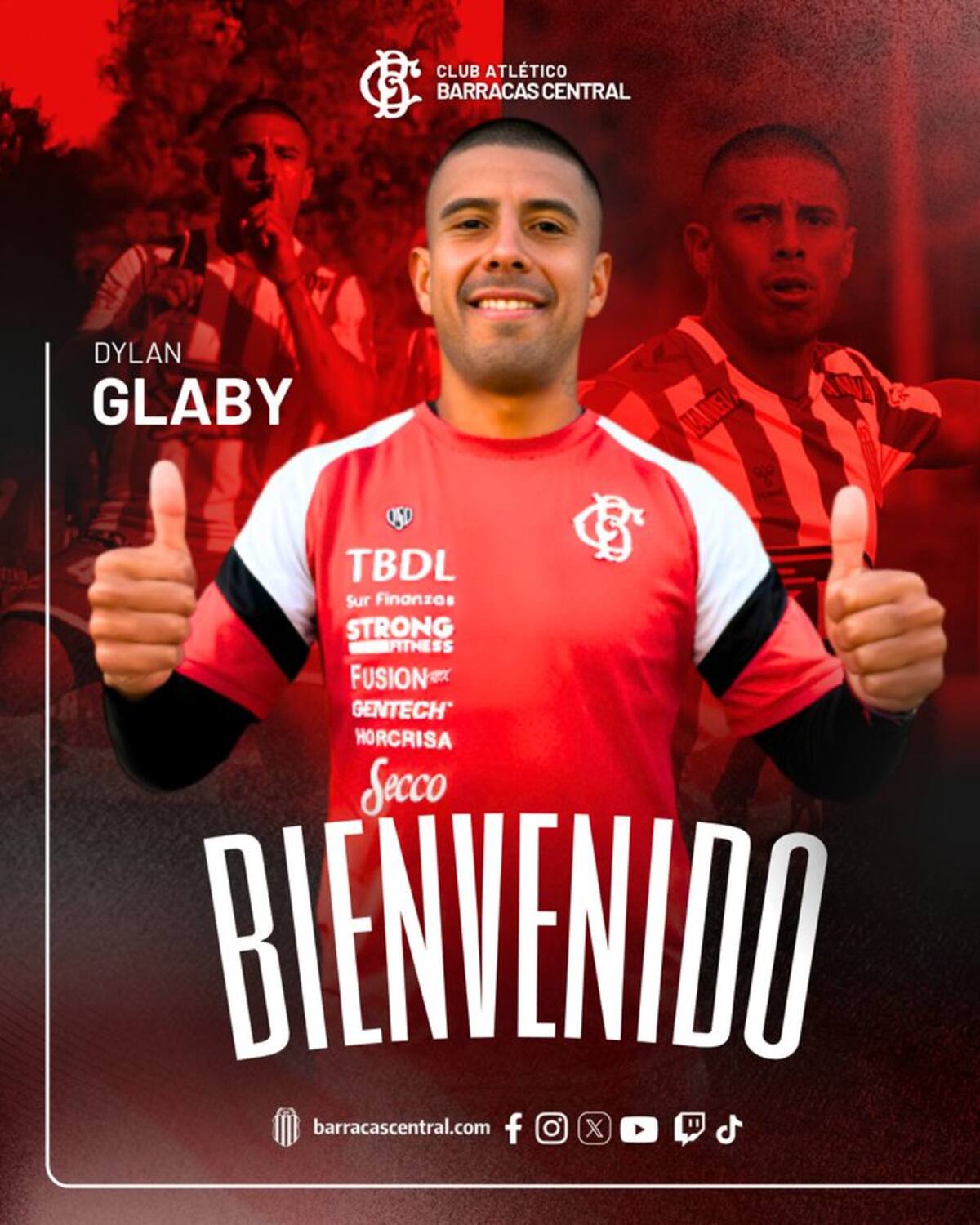 es nuevo refuerzo de Barracas Central. Foto: @barracascentral