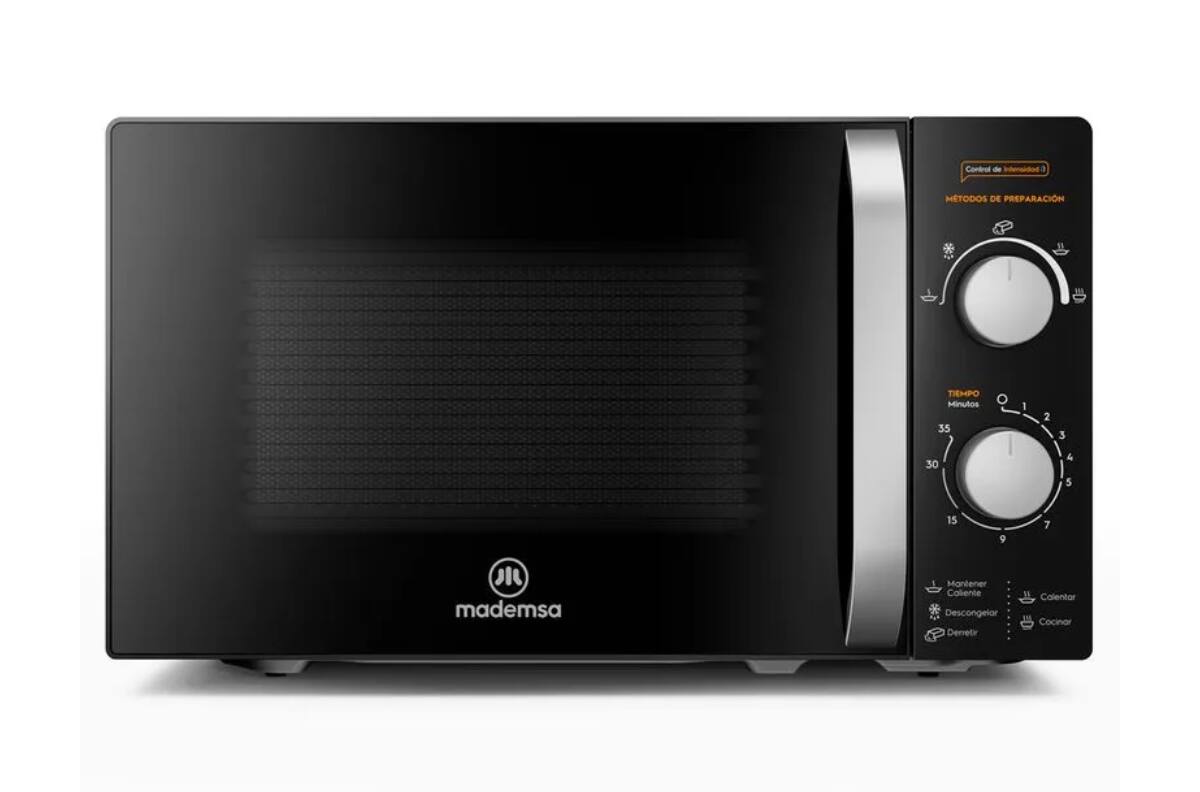 Easy tiene este microondas Mademsa de 20 litros con un 50% de descuento