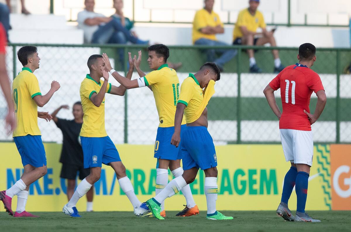 La 'Roja' Sub 17 no pudo con la efectividad de Brasil y cayó en amistoso