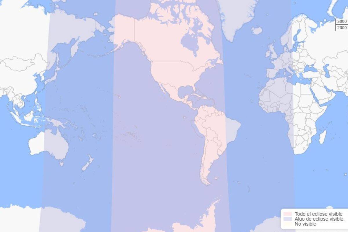 Conoce dónde será más visible en Chile.