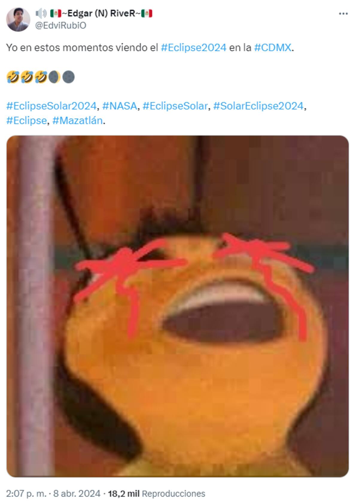 Memes que dejó el eclipse.