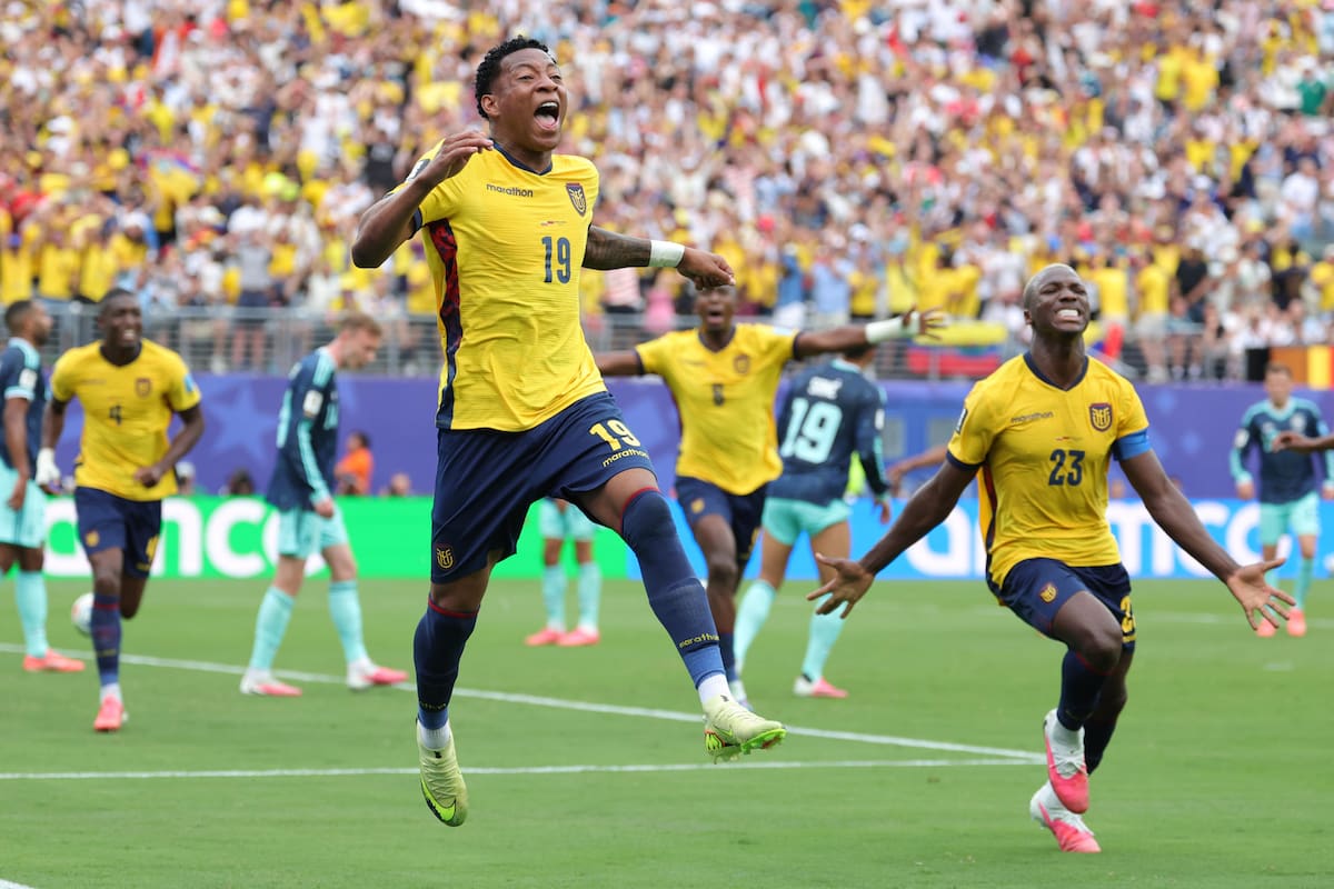 Daniel Noboa, presidente ecuatoriano, decretó feriado nacional tras ganarle a Alemania. Foto: EFE.