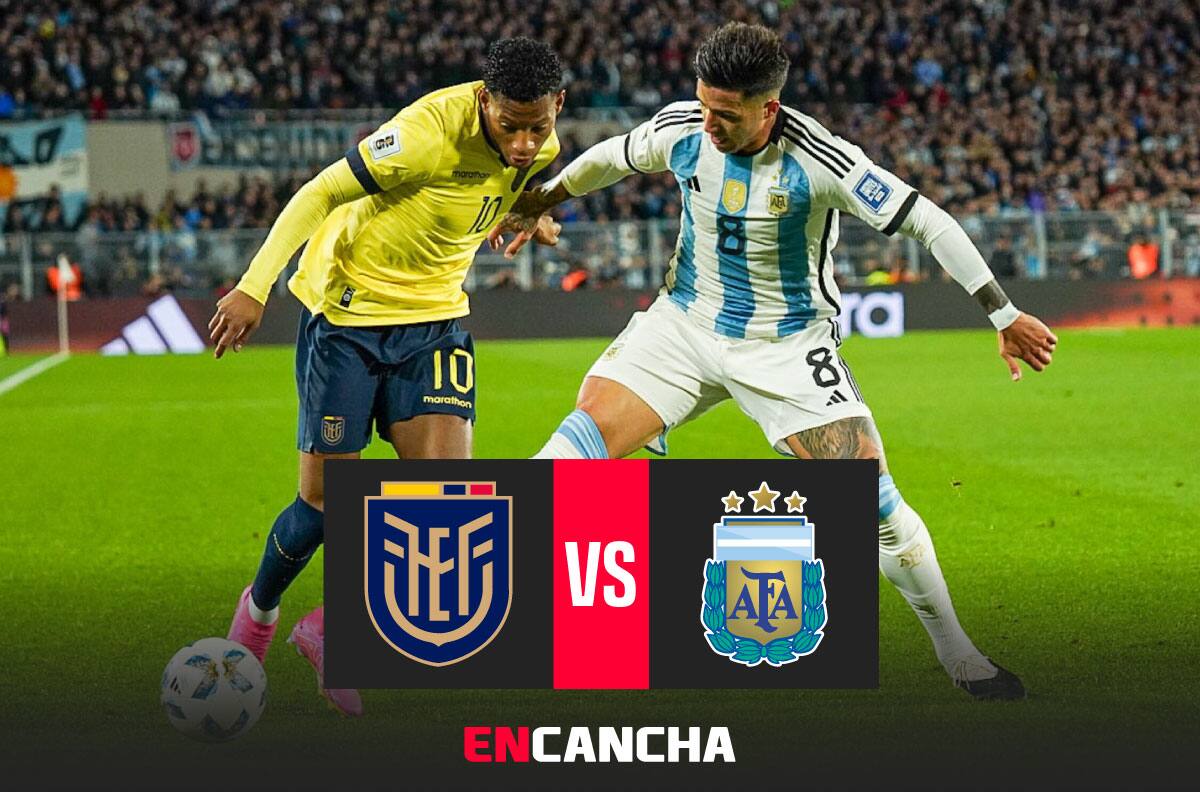 MARCADOR FINAL | Ecuador 1 - Argentina 0 por Eliminatorias Sudamericanas 2026