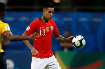 Erick Pulgar fue el jugador que más faltas cometió en la Copa América