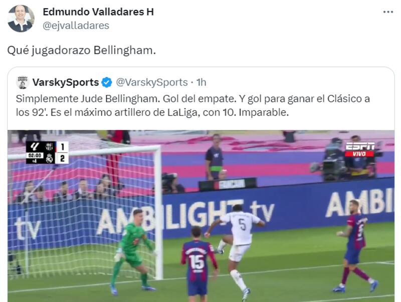 La publicación de Edmundo Valladares que desató la locura de los hinchas de Colo Colo