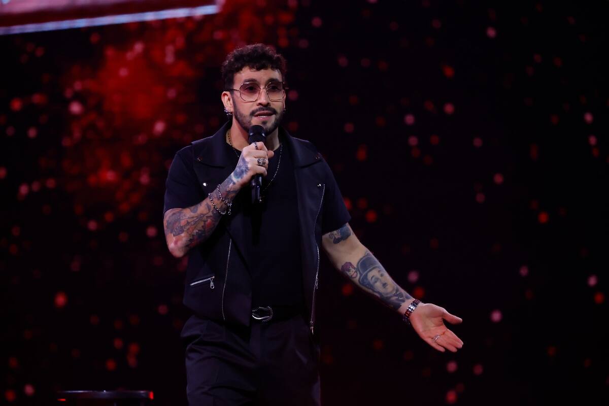 El comediante utilizó a Martín, su yerno, para su rutina en el Festival de Viña.