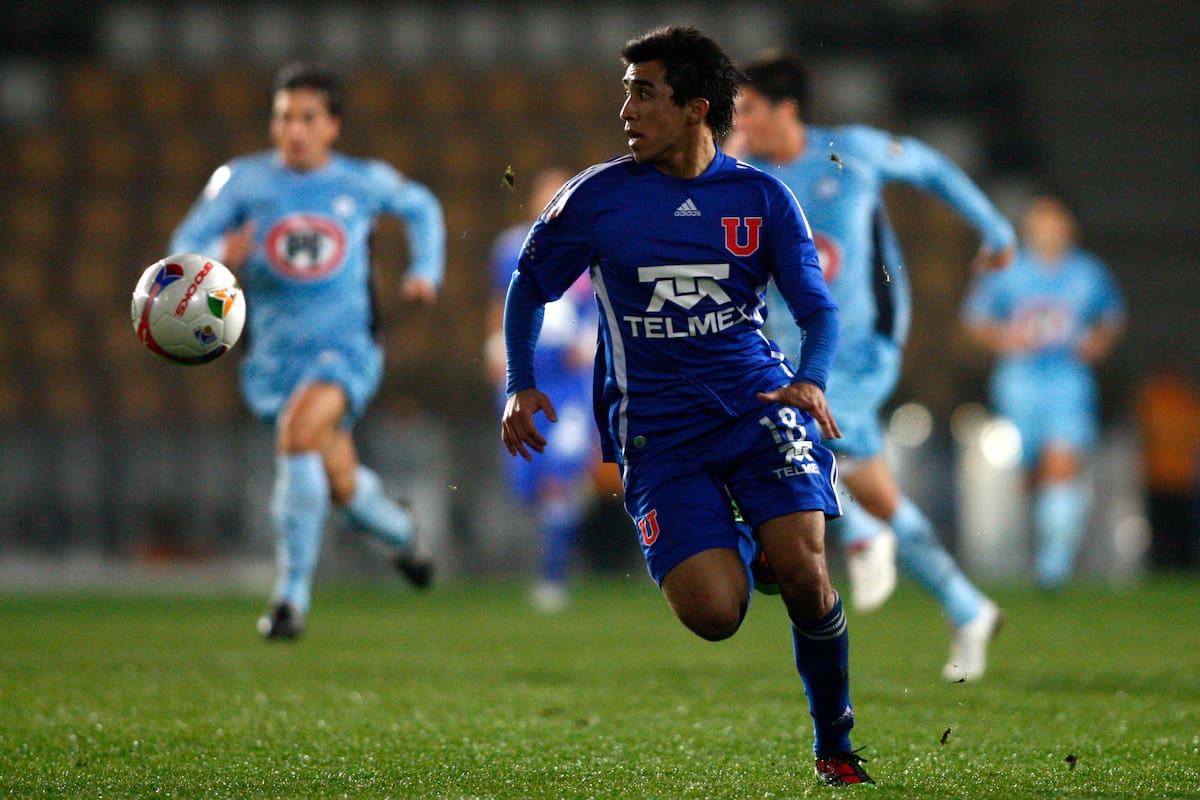 En el partido ante Iquique en 2010.