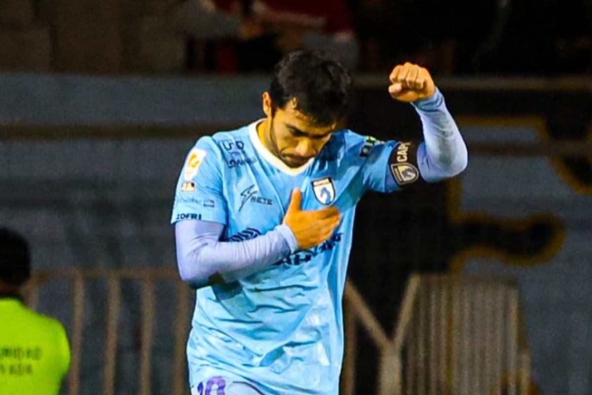 El delantero fue una de las figurtas del triunfo de Deportes Iquique. Foto: Instagram @keyla_larrea_gutierrez