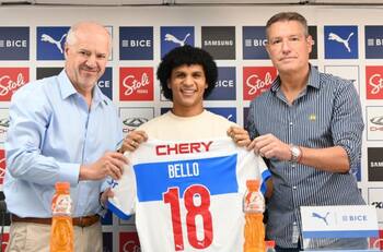 Eduard Bello: “Recibí el cariño de mi gente de Venezuela, ojalá eso sume hinchada a la UC”