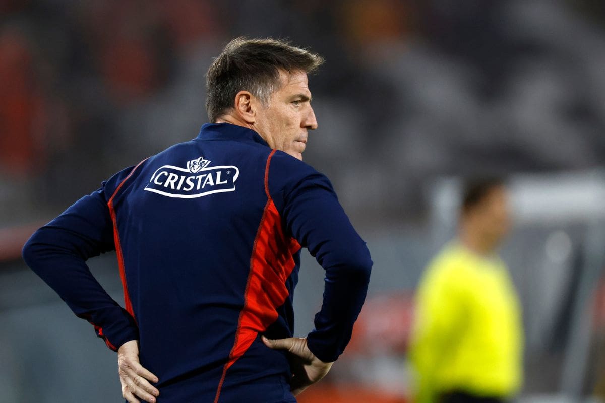 El DT en su paso por La Roja.