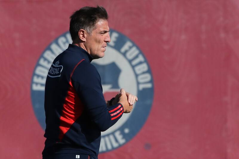 Eduardo Berizzo, ahora exentrenador de La Roja. Foto: Agencia Aton.