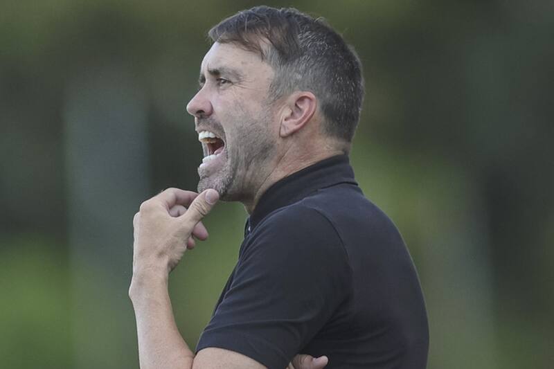 Eduardo Coudet pidió disculpas a la directiva del Atlético Mineiro (Foto: Atlético, Twitter)